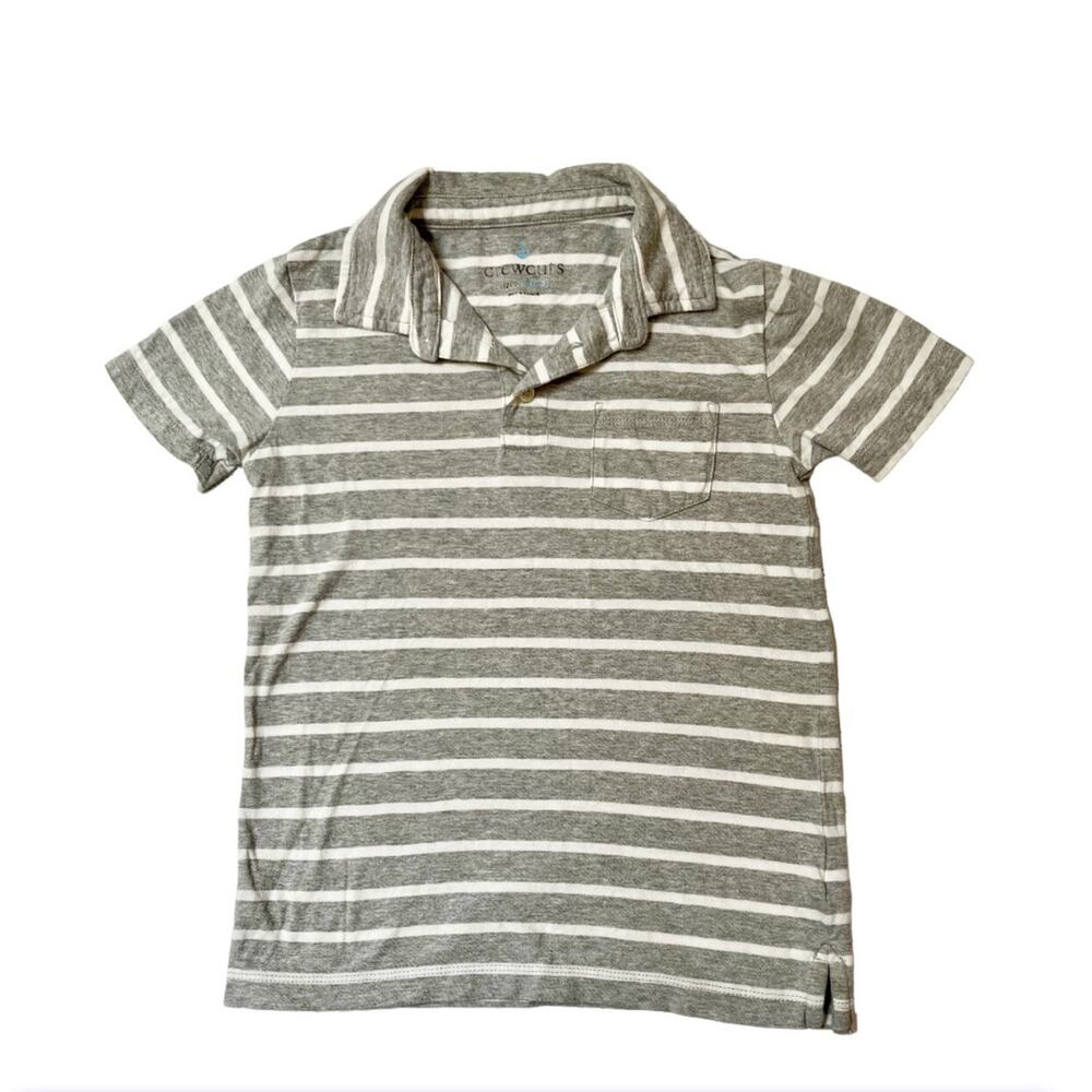 Crewcuts Striped Polo Shirt Size 6-7